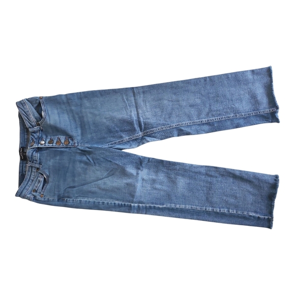 Kenneth Cole New York Straight Leg Blue Jeans 8 - Picture 1 of 7